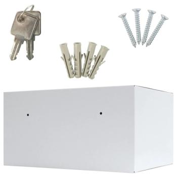 Rottner Wertfach Home Case 3 Zylinderschloss lichtgrau T06372